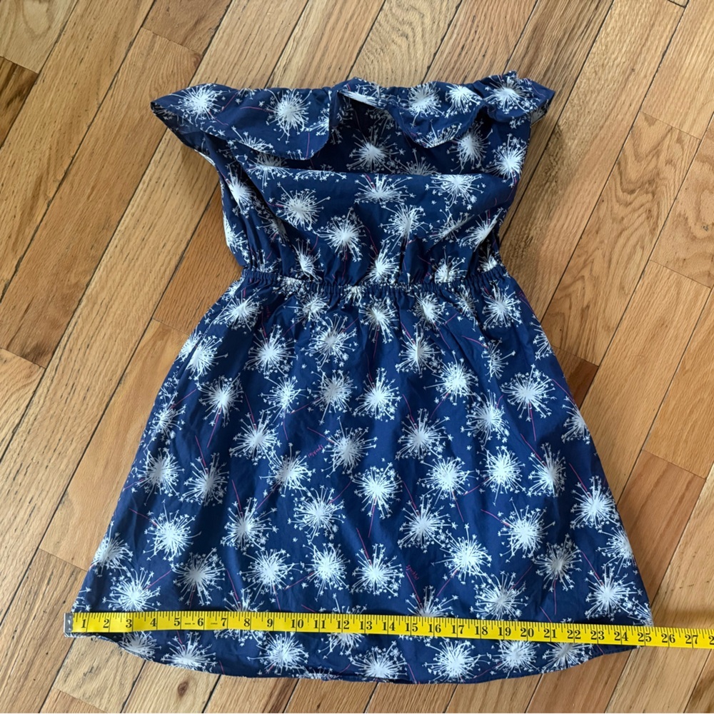 Lilly Pulitzer Fireworks Libby Dress Bright Navy Sparkle Glow Women’s Size M - Picture 12 of 15